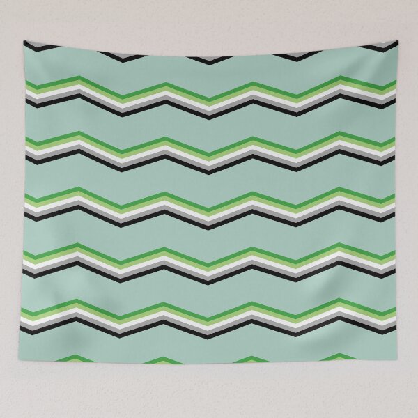 Item preview, Aro Pride Chevron designed and sold by Barricorn.