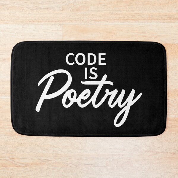 Item preview, Code Is Poetry Shirt Funny Programmer Web Developer designed and sold by cssdru.