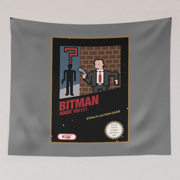 Item preview, Bitman - Parodia del juego NES designed and sold by Kojiii.