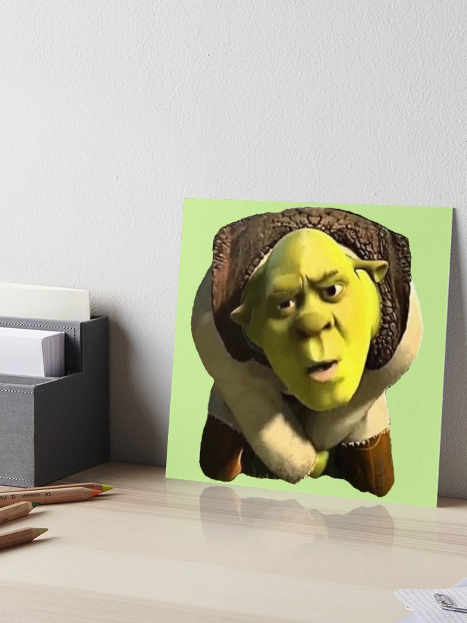 Shrek Funny Meme Premium Matte Vertical Poster sold by Hausafrench