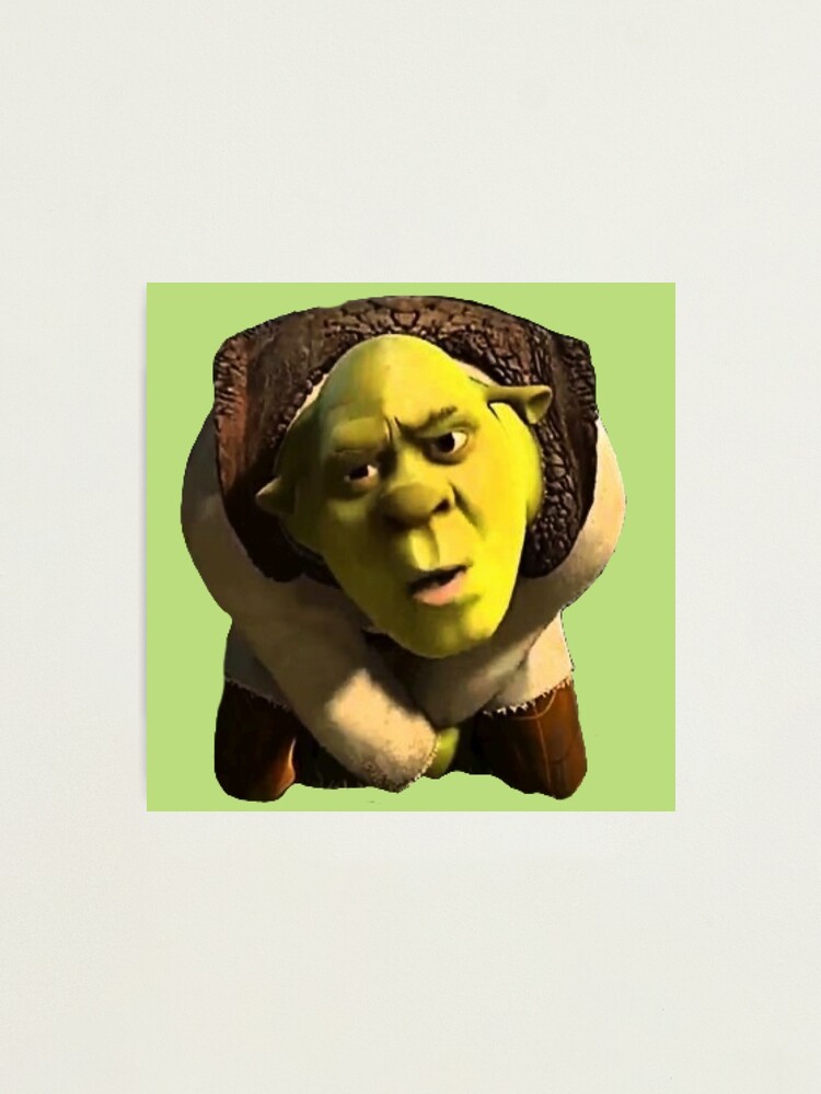 Shrek Funny Meme Premium Matte Vertical Poster sold by Hausafrench