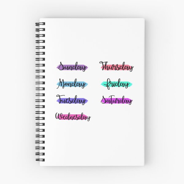 Item preview, Days Of The Week pack designed and sold by RafaTakami.
