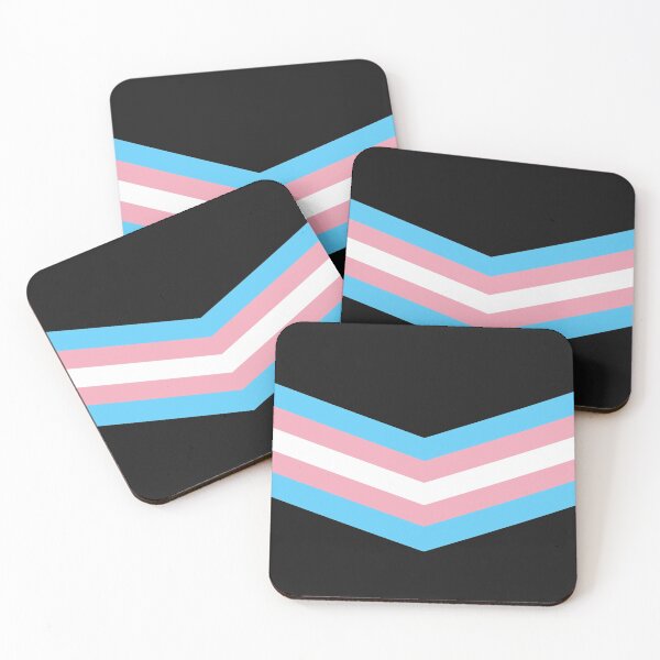 Item preview, Trans Pride Chevron designed and sold by Barricorn.
