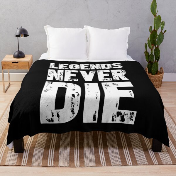 Item preview, Legends never die designed and sold by TopDesignArt.