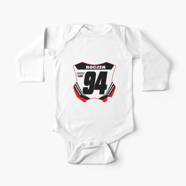 My First Supercross Black Baby Bodysuit