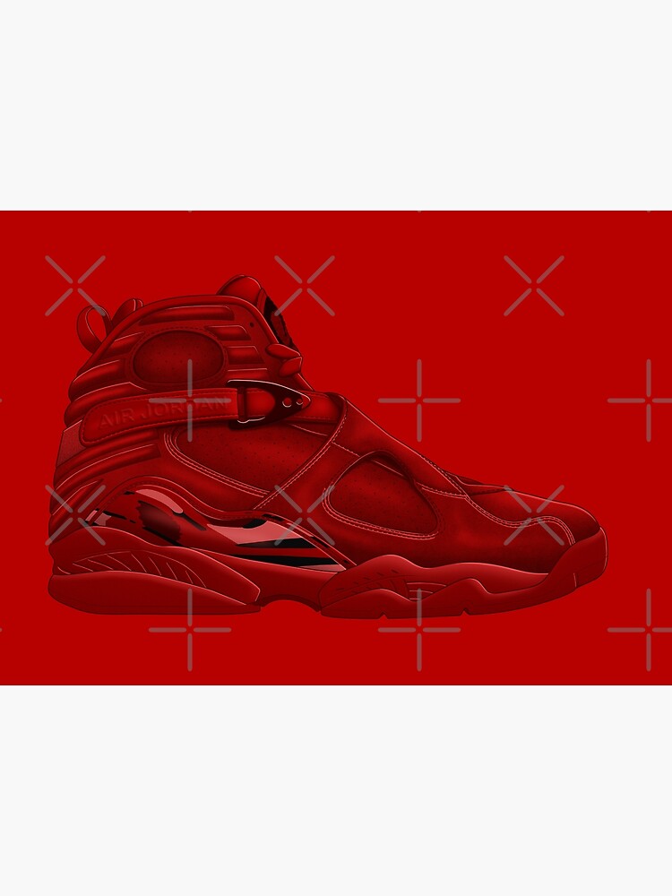 Jordan 8 VALENTINES DAY Air Sneaker Poster for Sale by SneakerShop Redbubble