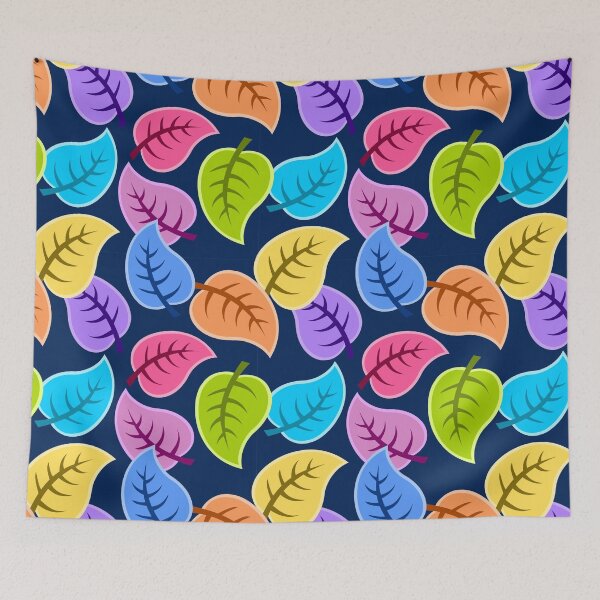Item preview, Colorful Leaves Pattern designed and sold by Raju Nandaniya.