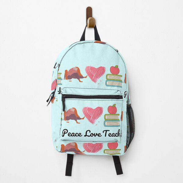 Item preview, Peace Love Teach, Teacher Life designed and sold by ilizindotcom.