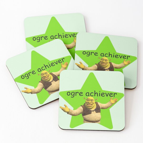 Item preview, Ogre Achiever Star designed and sold by GarfieldsLitter.