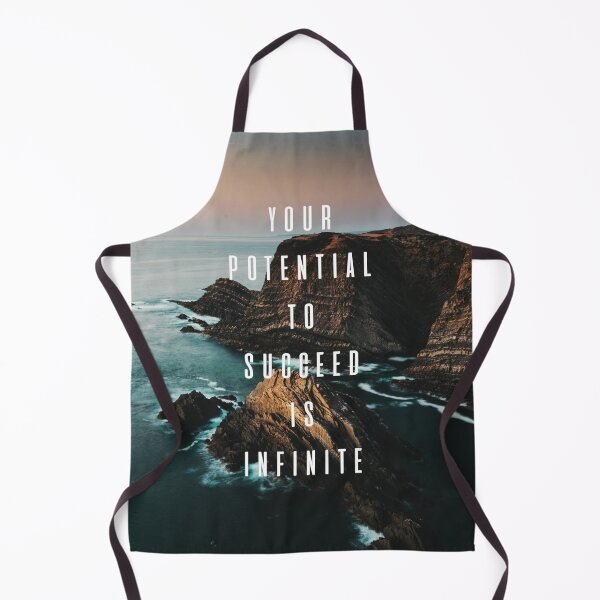 Item preview, Motivational quote - your potential to succeed is infinite designed and sold by DecorWorthy.