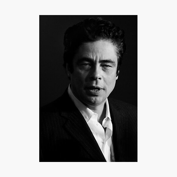 Benicio del Toro - actor Photographic Print