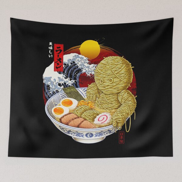 Item preview, The Great 'Ramen'ses waves designed and sold by dzeri29.