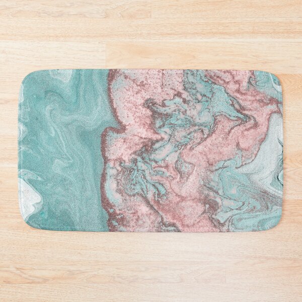 Item preview, Pink and green minimalist paint texture galaxy designed and sold by BlankaDesigns.