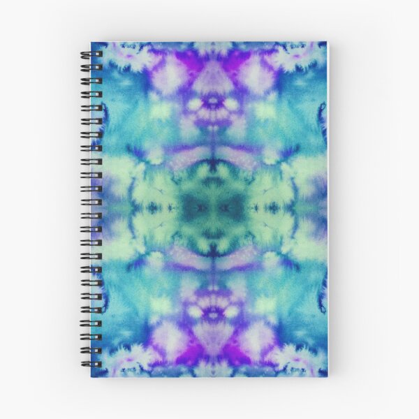 Item preview, Blue Batik Fractal Mandala Tie dye pattern V1 designed and sold by blastshmucks.