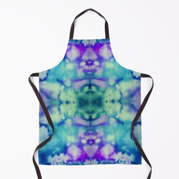 Item preview, Blue Batik Fractal Mandala Tie dye pattern V1 designed and sold by blastshmucks.