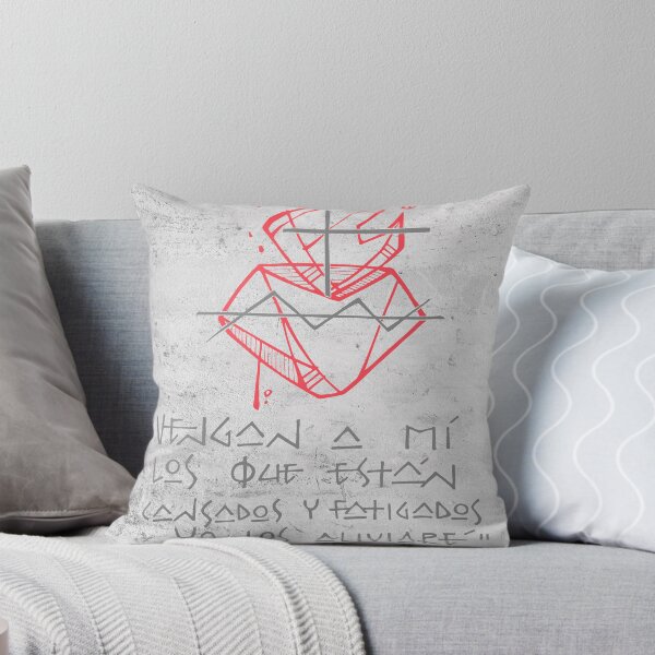 Item preview, Sacred Heart of Jesus and Biblical phrase designed and sold by Iknu art.