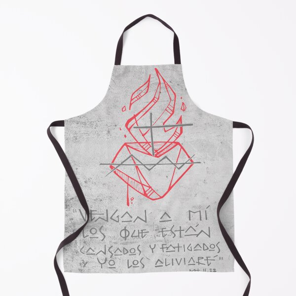 Item preview, Sacred Heart of Jesus and Biblical phrase designed and sold by Iknu art.