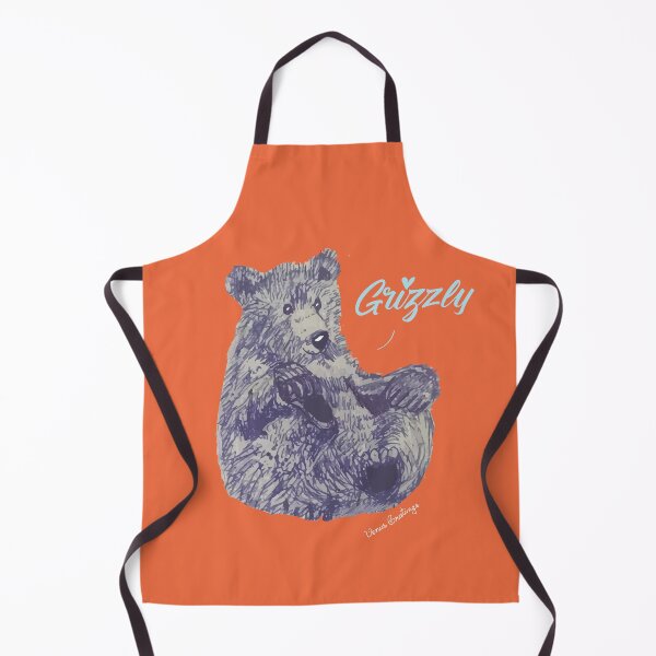 Aperçu de l'œuvre Ours grizzly mignon créée et vendue par Venusgreetings.