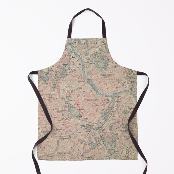 Item preview, Vintage Map of Vienna Austria  (1875) designed and sold by BravuraMedia.