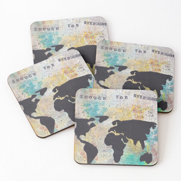 Item preview, The World is Wide Enough for Everyone  designed and sold by shemidixonart.