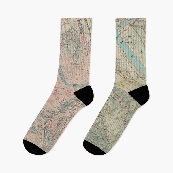 Item preview, Vintage Map of Vienna Austria  (1875) designed and sold by BravuraMedia.