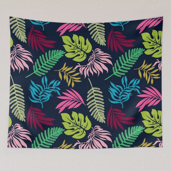 Item preview,  entonces Colorful Summer Tropical Leaves es perfecto para ti. Disponible exclusivamente en RedBubble. designed and sold by Raju Nandaniya.