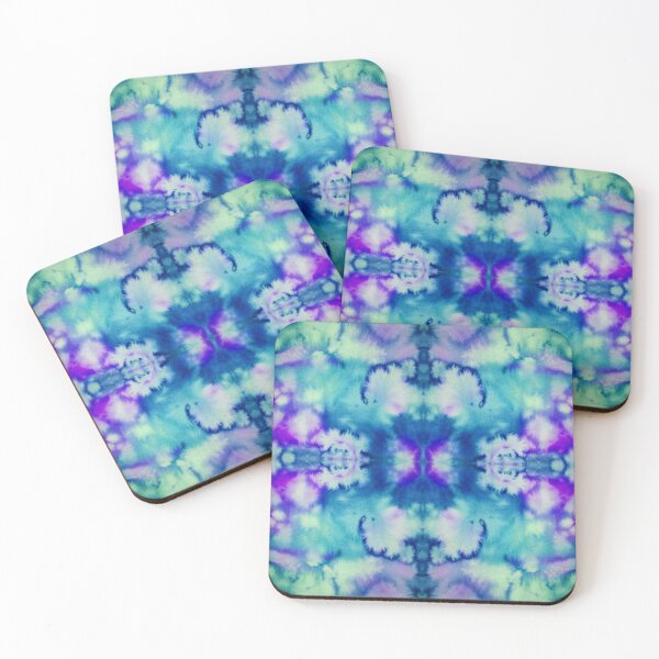 Item preview, Copy of Blue Batik Fractal Mandala Tie dye pattern V3 designed and sold by blastshmucks.