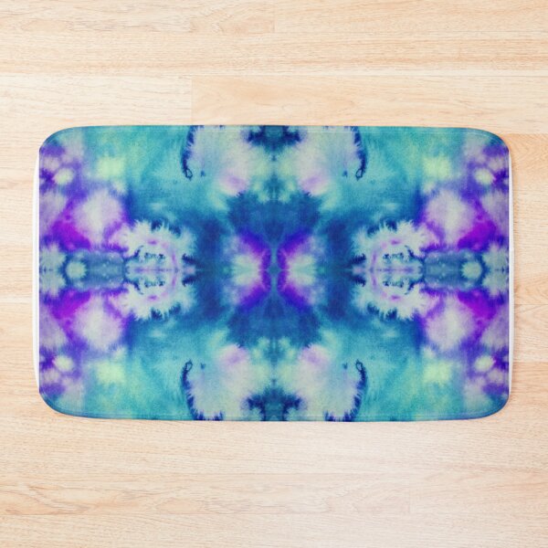 Item preview, Copy of Blue Batik Fractal Mandala Tie dye pattern V3 designed and sold by blastshmucks.