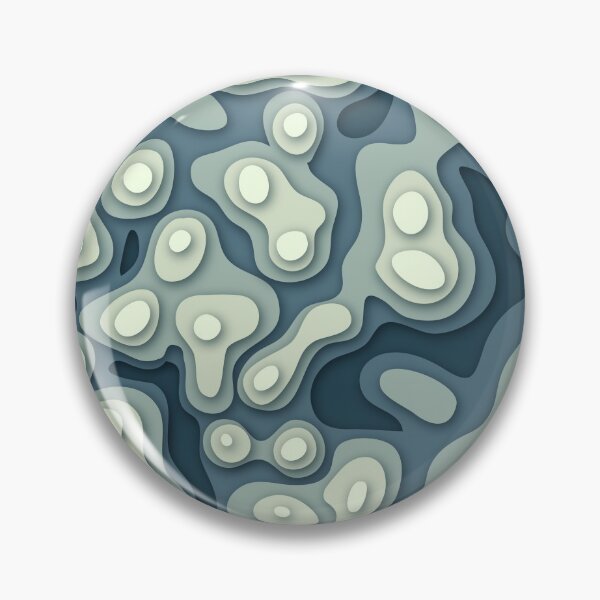 Item preview, 3D Papercut Topographic Terrain designed and sold by Vector Scout Lab.