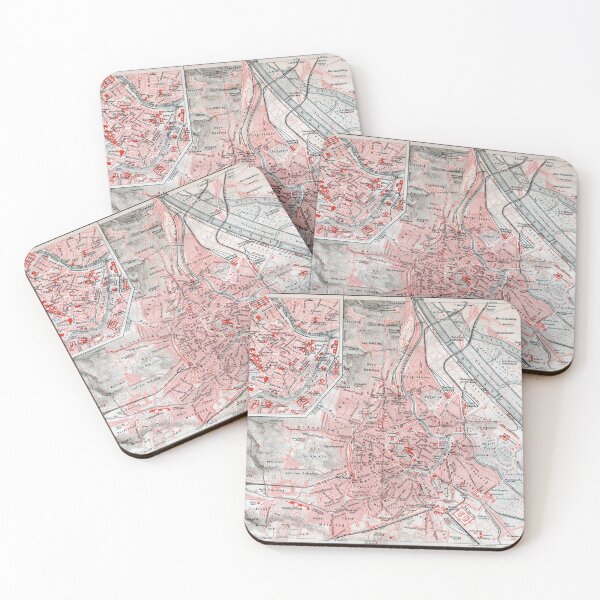 Item preview, Vintage Map of Vienna Austria (1878) designed and sold by BravuraMedia.