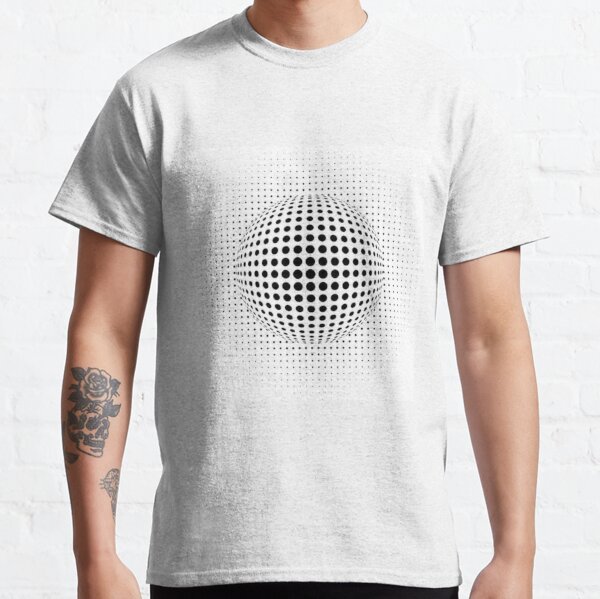 Clothing, Psychedelic Art, Psychedelia, Psychedelic Pattern, 3d illusion Classic T-Shirt