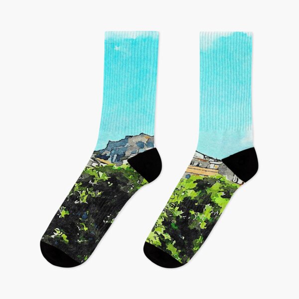 Item preview, View of the village of Scalea and trees designed and sold by Giuseppe Cocco.
