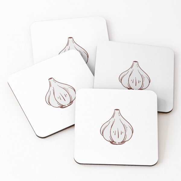 Item preview, Garlic bon apetit onion cartoon drawing art designed and sold by conceptDVS.