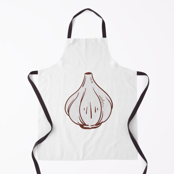 Item preview, Garlic bon apetit onion cartoon drawing art designed and sold by conceptDVS.