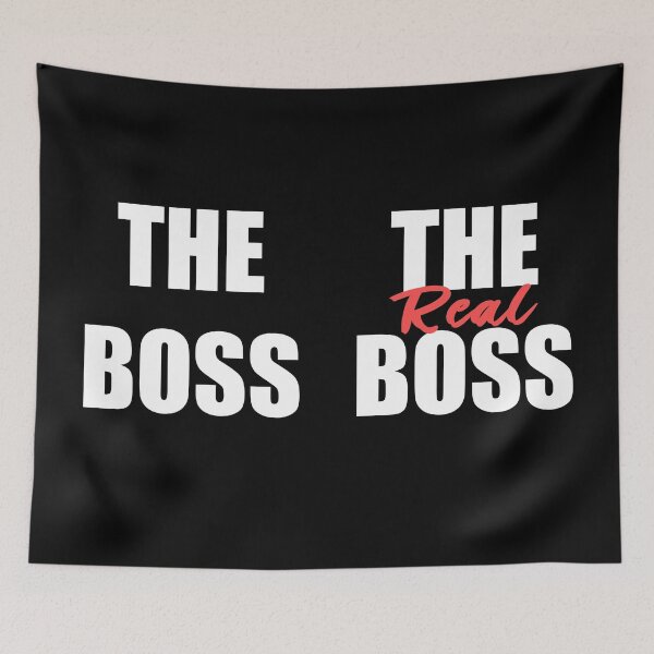 Item preview, Matching Face Masks - The Boss (For Him) designed and sold by MoonsmileProd.
