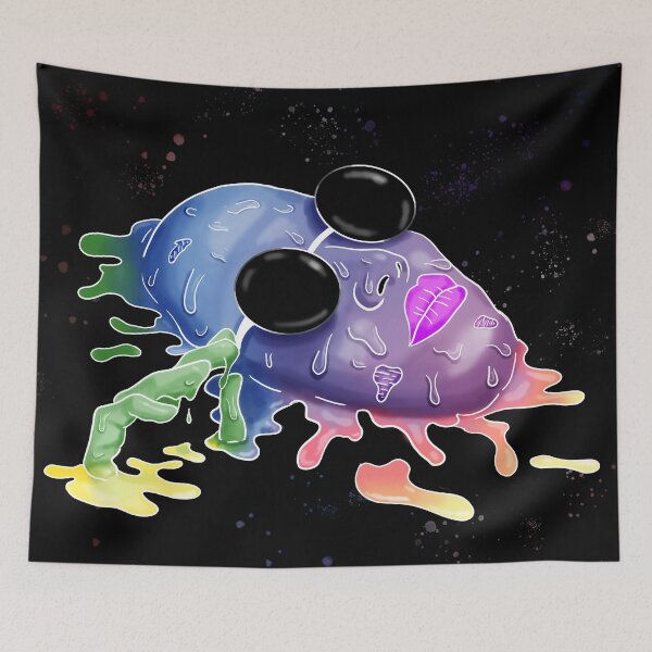 Item preview, Rainbow Grime Woman wearing Sunglasses in Space  designed and sold by Krystian Stafford.