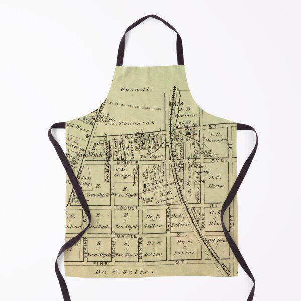 Item preview, Vintage Map of Vienna VA (1878) designed and sold by BravuraMedia.