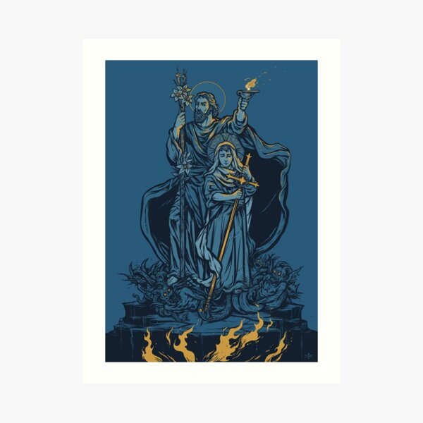 Terror of Demons Art Print