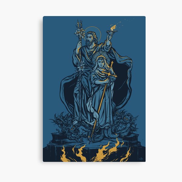 Terror of Demons Canvas Print