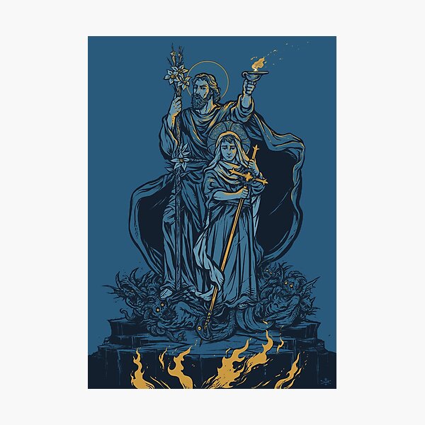Terror of Demons Photographic Print