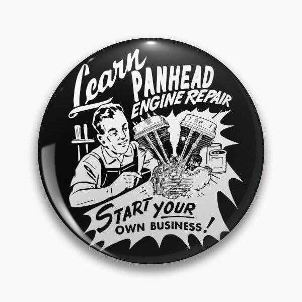 Item preview, Panhead Repair Vintage HD Engine Repair Retro VTwin designed and sold by TheDirtyGringo.
