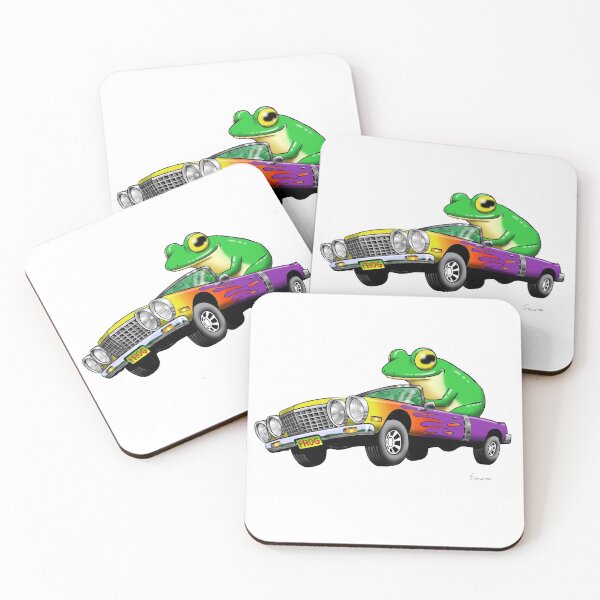 Item preview, Daryl B. Enos Fundraiser - Cool Dude Low Rider Frog designed and sold by ARE416.
