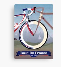 Tour De France Bike Canvas Print