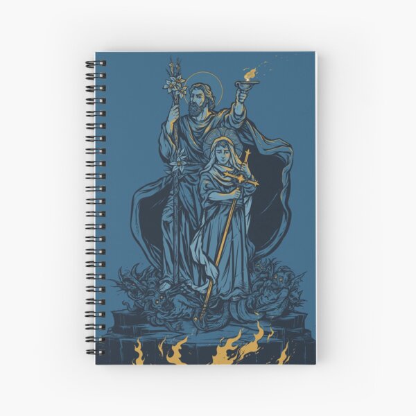 Terror of Demons Spiral Notebook