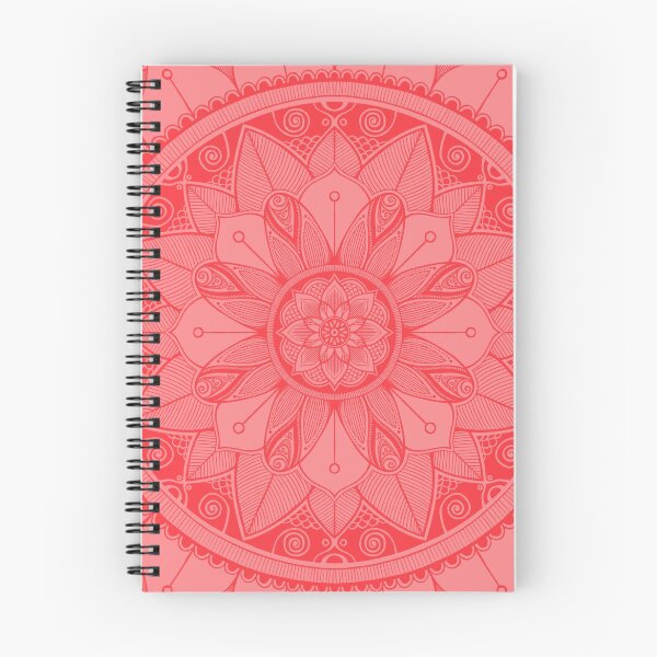 Item preview, Tomato Red Mandala 4 designed and sold by ColorObsession.
