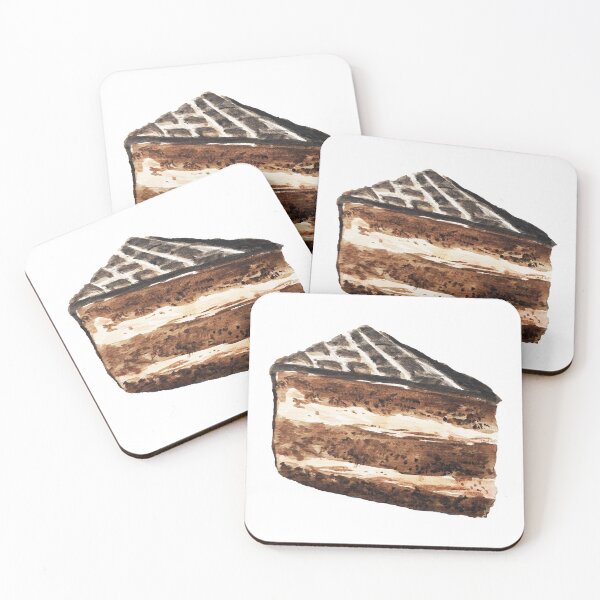 Item preview, Tasty Chocolate cake  designed and sold by DaryaGeft.