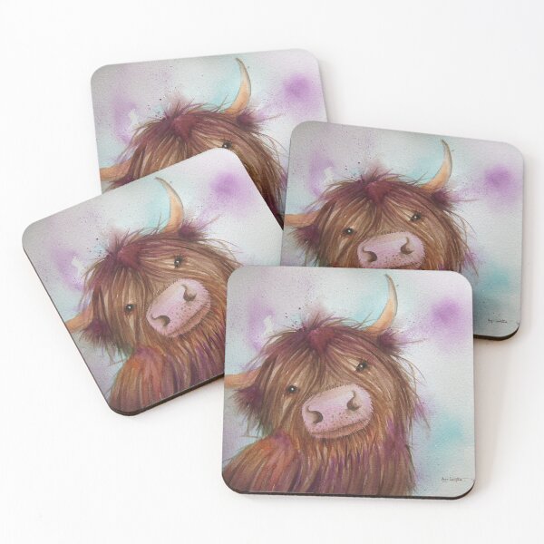 Item preview, Heeland Coo, Highland Cattle,Cute Highland Cow designed and sold by GlitteringFox.