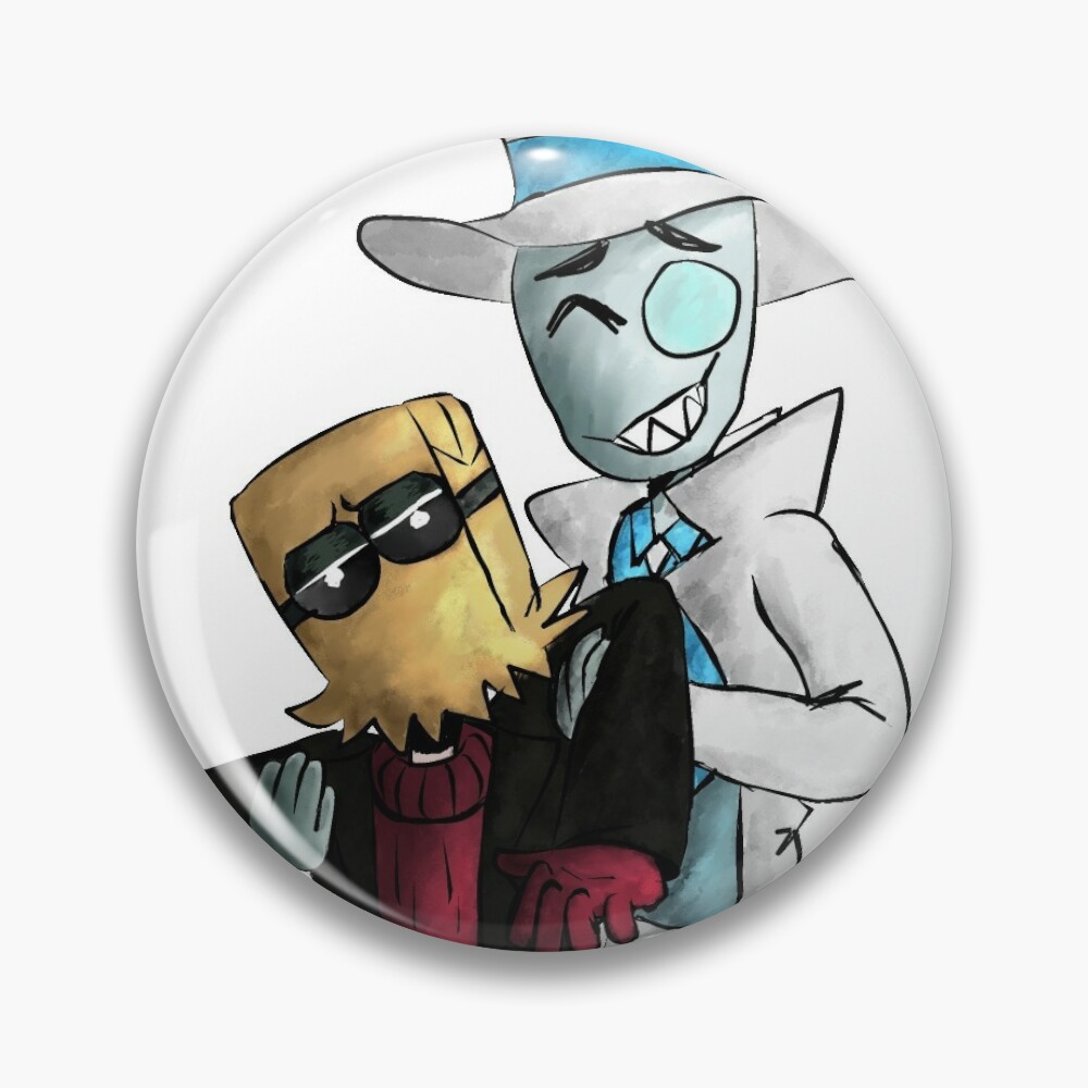 White Hat and Doctor Slug | Pin