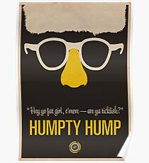 Humpty Hump (Shock G)—"Hey yo fat girl, c'mere—are ya ticklish?" Equal & Opposite funny glasses poster series. Part 2 of 2. Poster