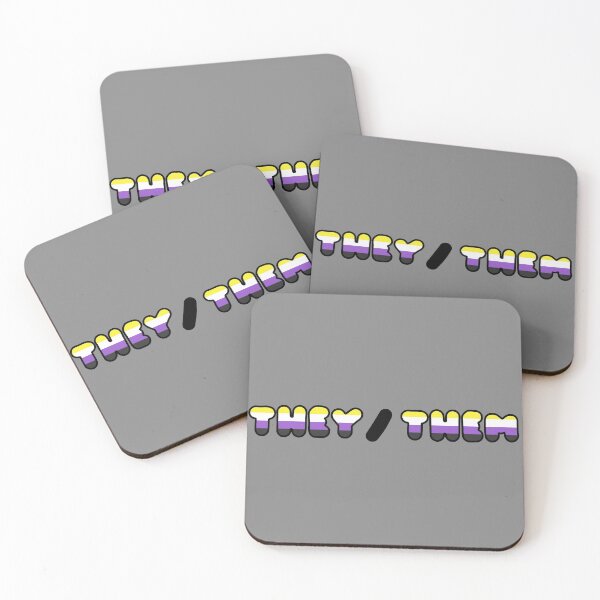 Item preview, THEY/THEM: Non-binary Flag Background designed and sold by SimplyPride.